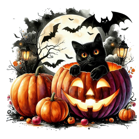 Halloween Katze #5