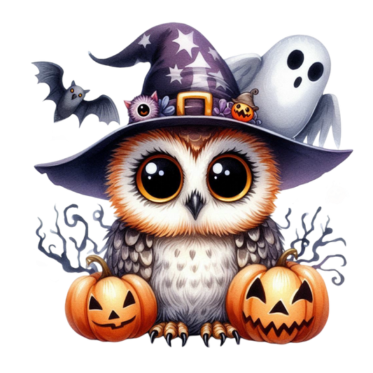 Halloween Eule #4