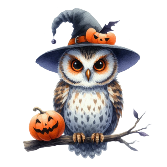 Halloween Eule #5