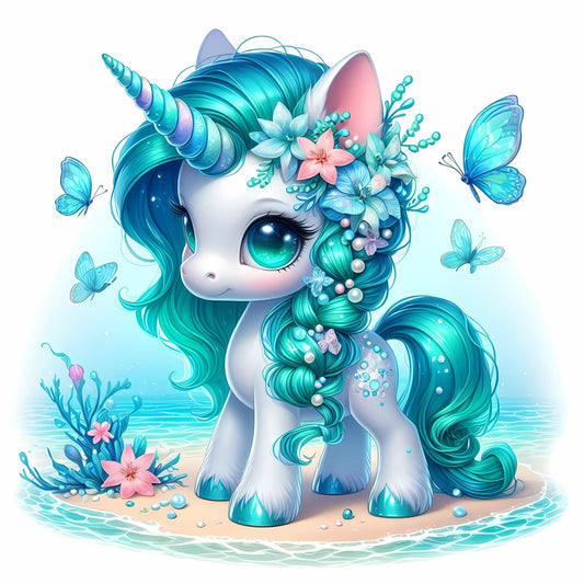 Einhorn Ozean #1