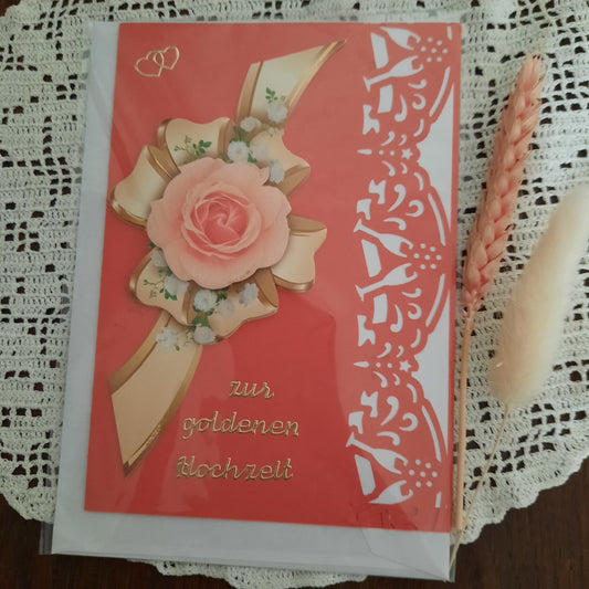 Karte zur Goldenen Hochzeit #4
