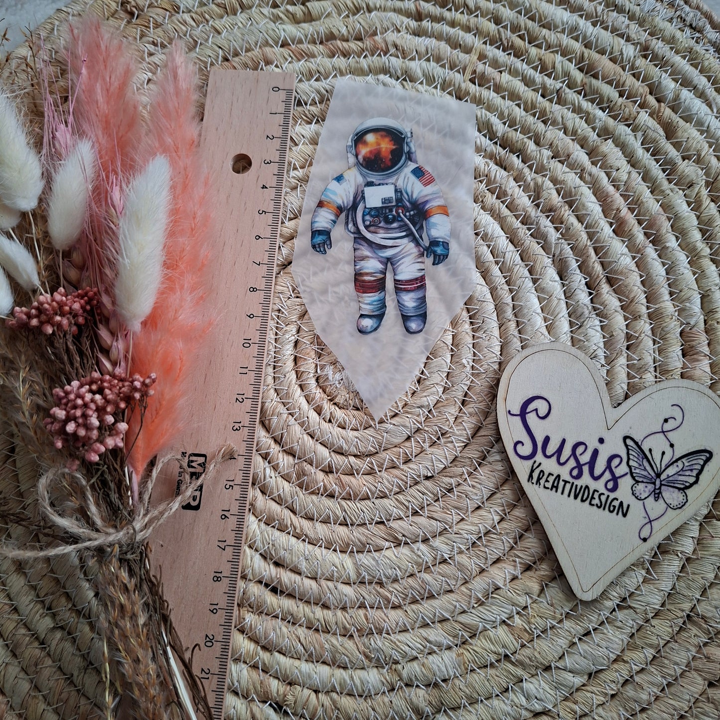 Bügelbild, Astronaut