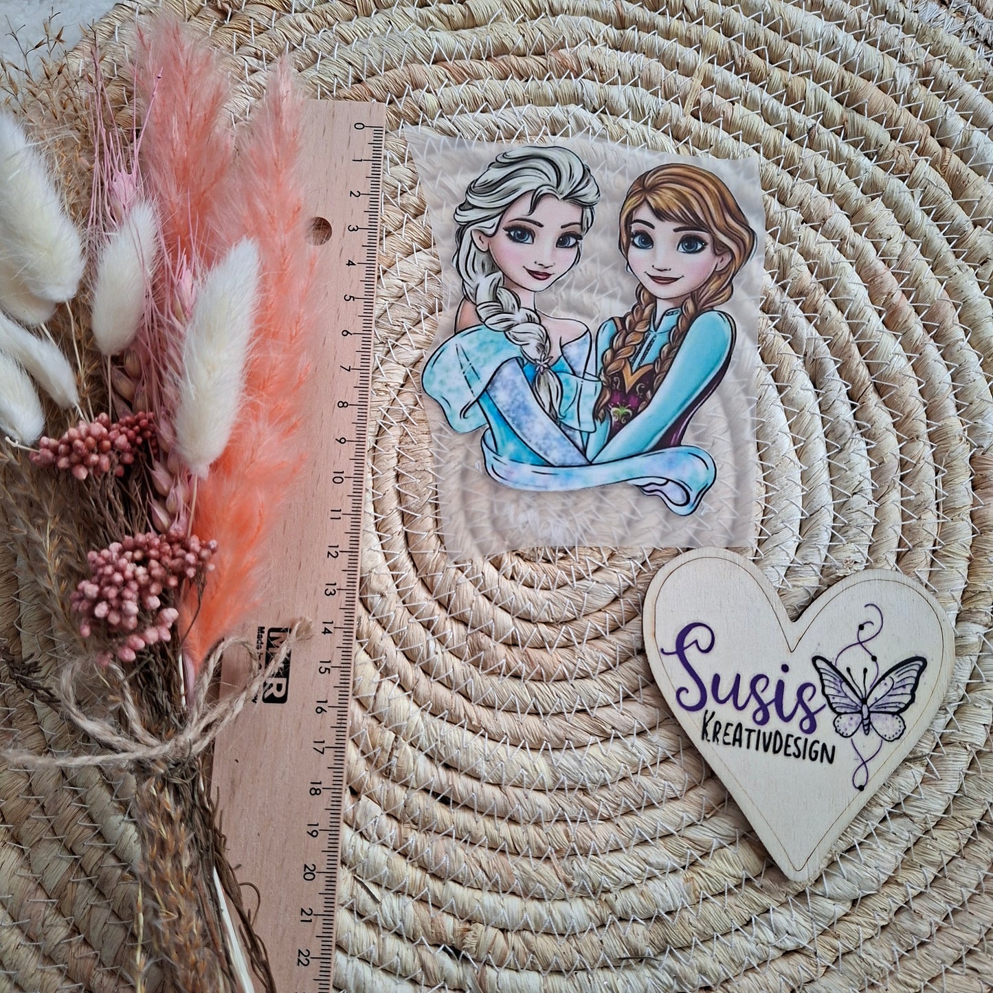 Bügelbild, Freundinnen