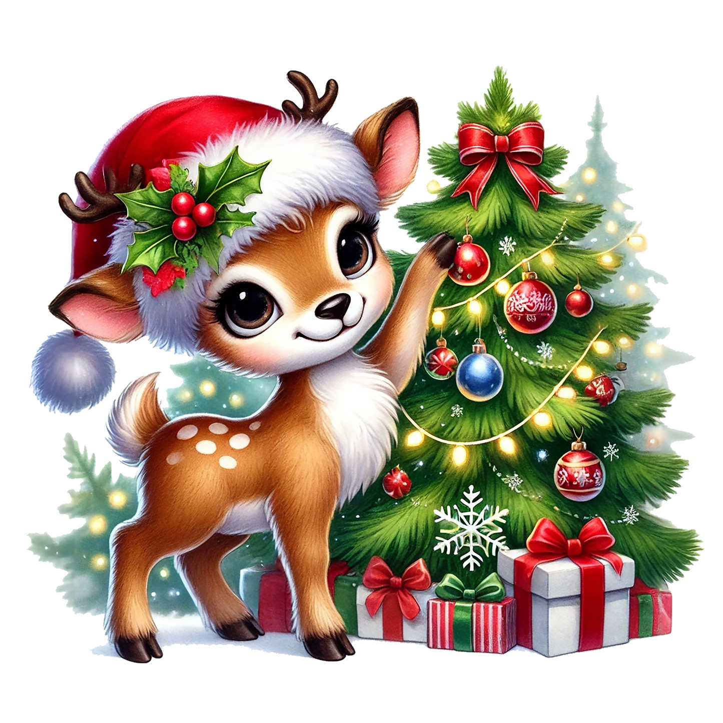 Rentier; Weihnachten; Schneemann; Winter; Schnee #12