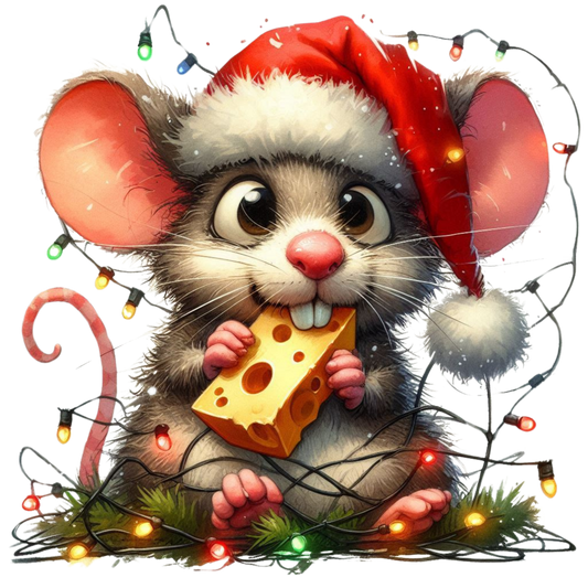 lustige Weihnachtstiere, Weihnachten, Lichterkette, Tiere, funny #14