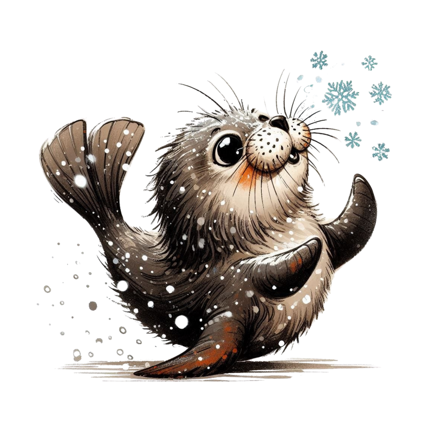 Schneetiere, niedlich, Schnee, Winter #13