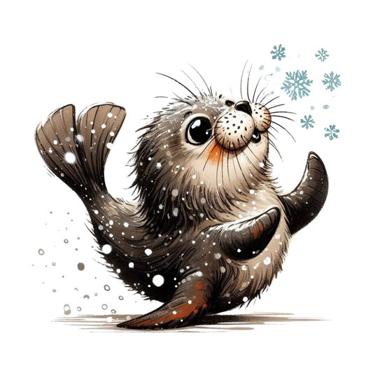 Schneetiere, niedlich, Schnee, Winter #13