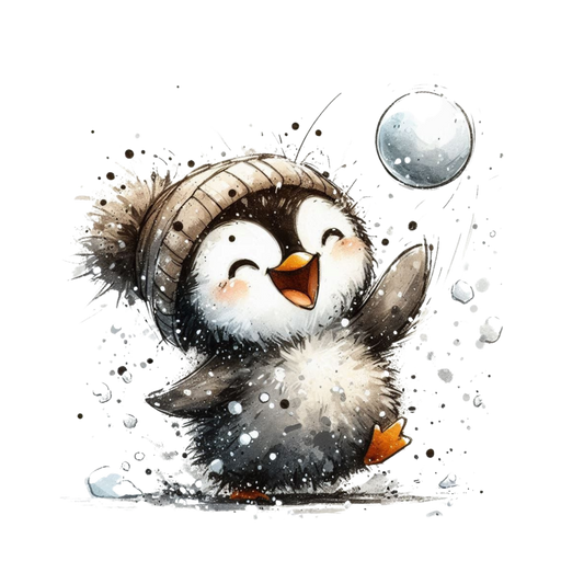 Schneetiere, niedlich, Schnee, Winter #14