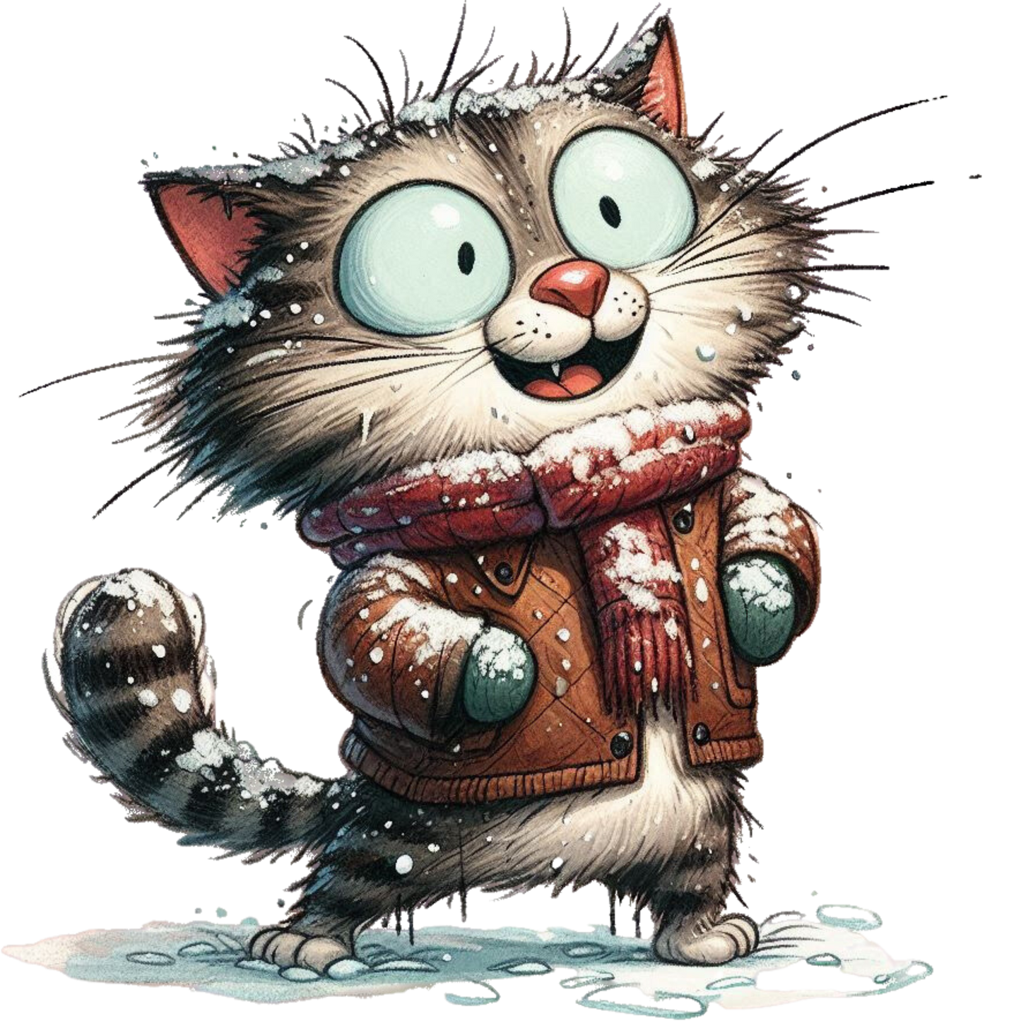 Wintertiere, Tiere, cool, Schal, Winter #17