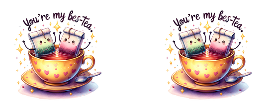 Tassendesign Teebeutel "You are my bes-Tea"