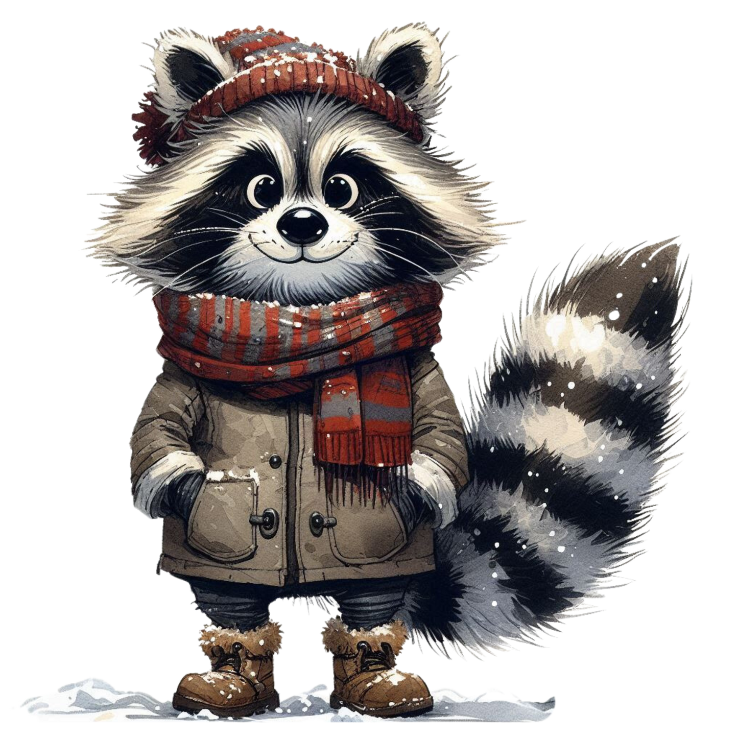 Wintertiere, Tiere, cool, Schal, Winter #3