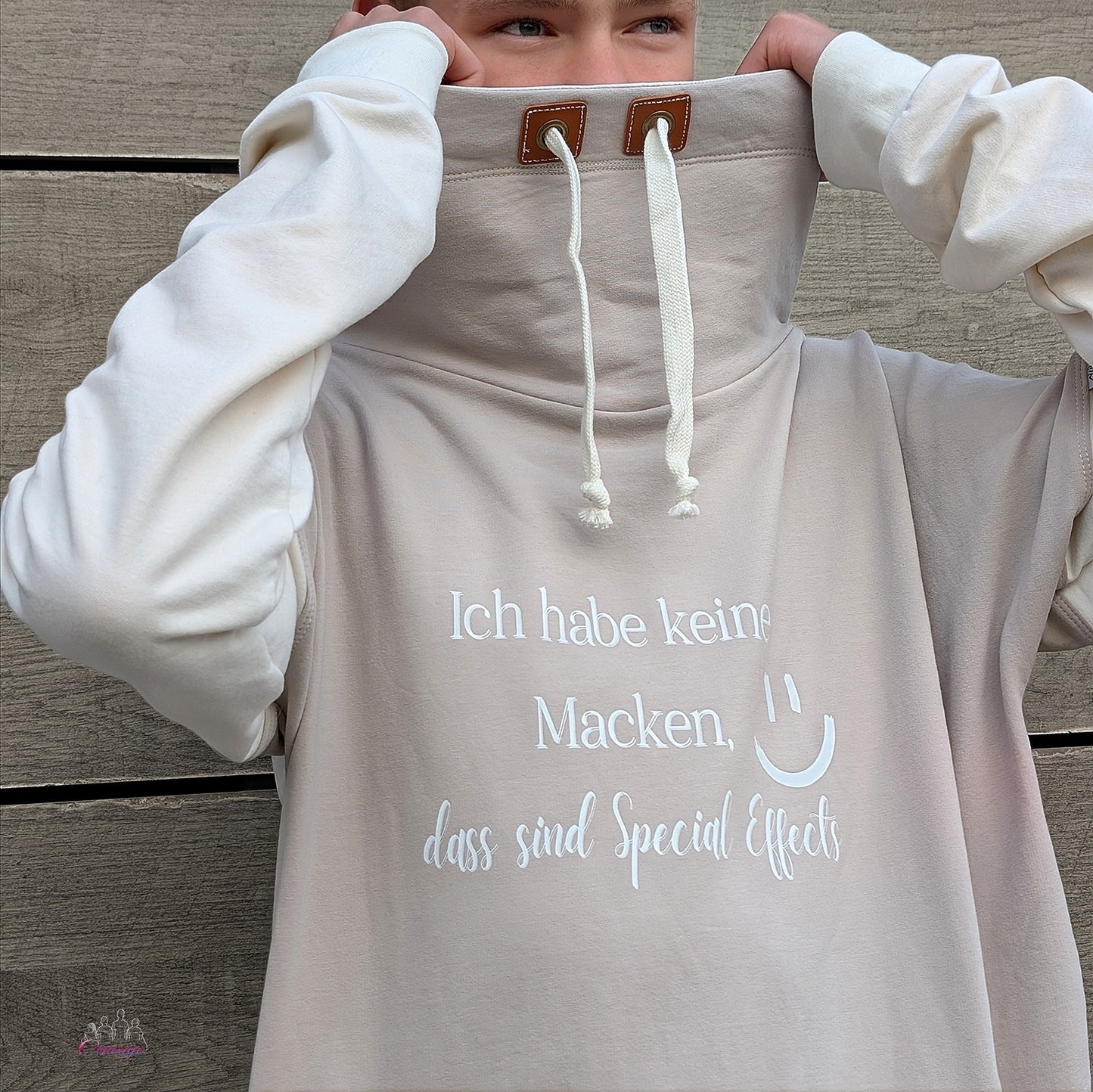 Spruch "Ich habe keine Macken, dass sind Special Effects"