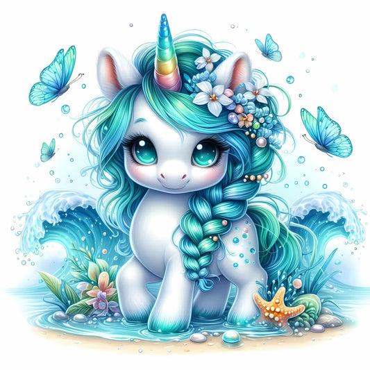 Einhorn Ozean #3
