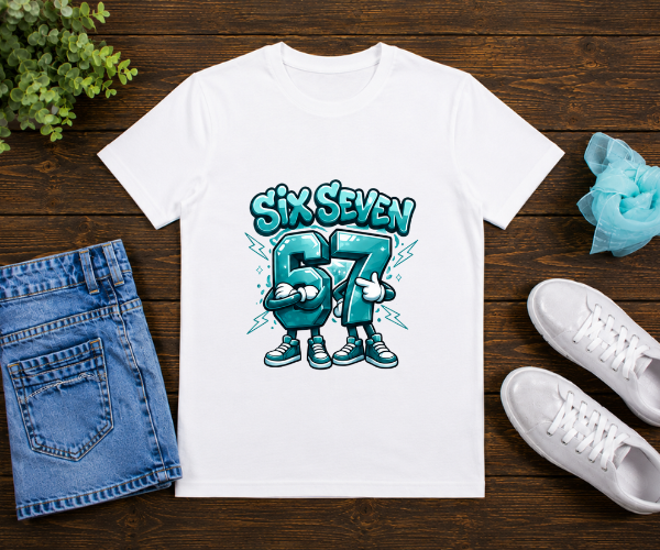Bügelbild SixSeven, 67, bunt, farbig, cool #1