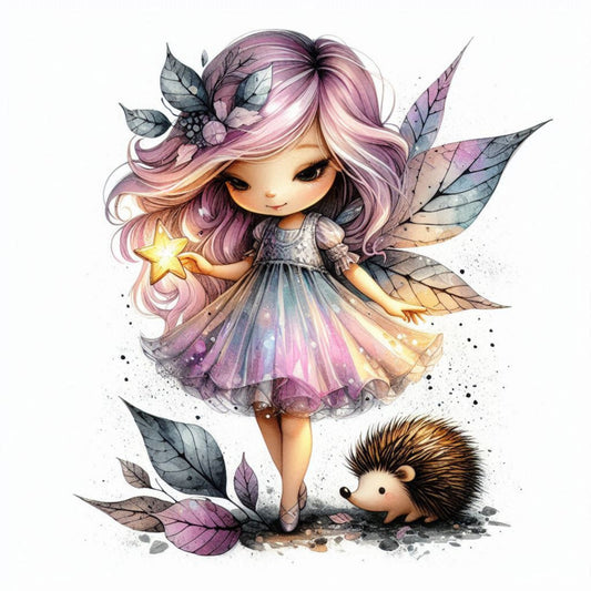 Herbstfee mit Igel #7