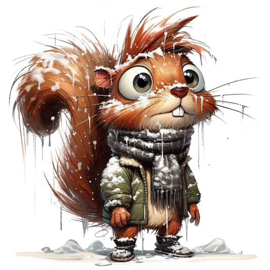 Wintertiere, Tiere, cool, Schal, Winter #6