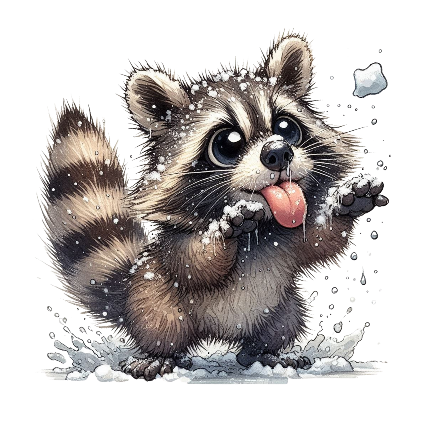 Schneetiere, niedlich, Schnee, Winter #6