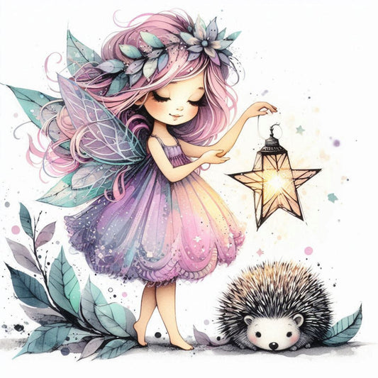 Herbstfee mit Igel #9
