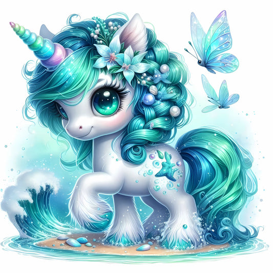 Einhorn Ozean #4