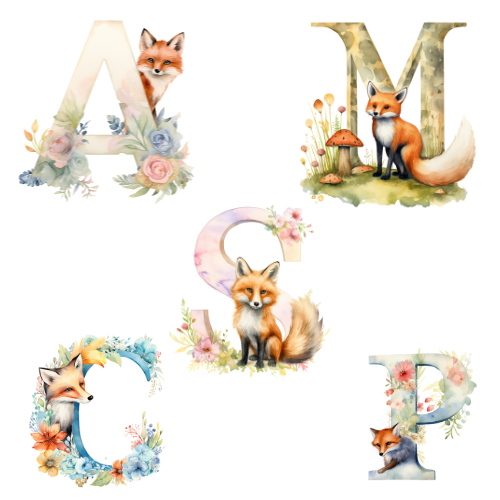 Buchstaben Fuchs