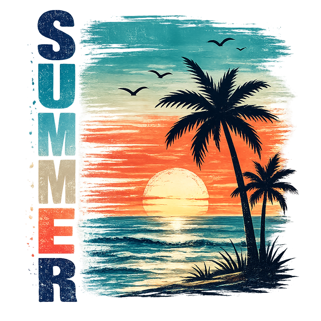 Summer, Sommer, Palmen, Sonne, Mehr, Beach #3