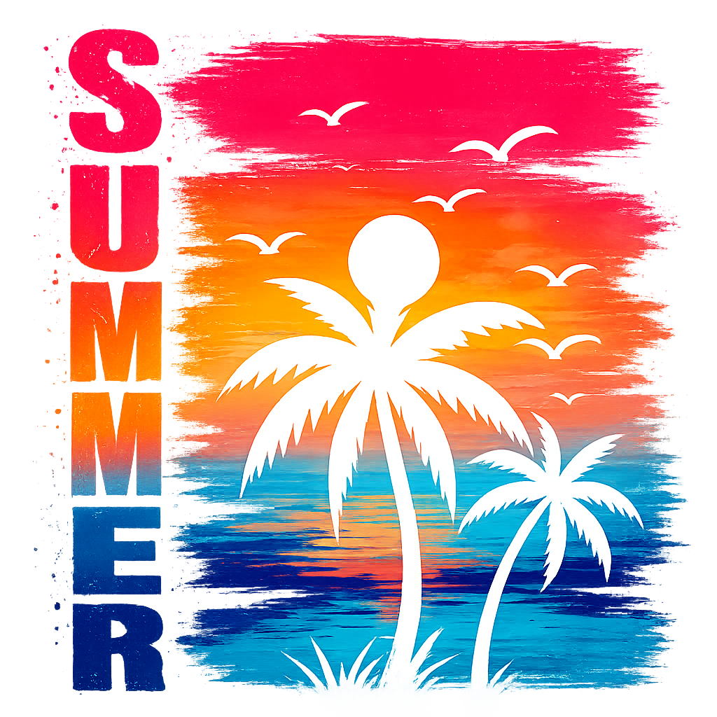 Summer, Sommer, Palmen, Sonne, Mehr, Beach #1