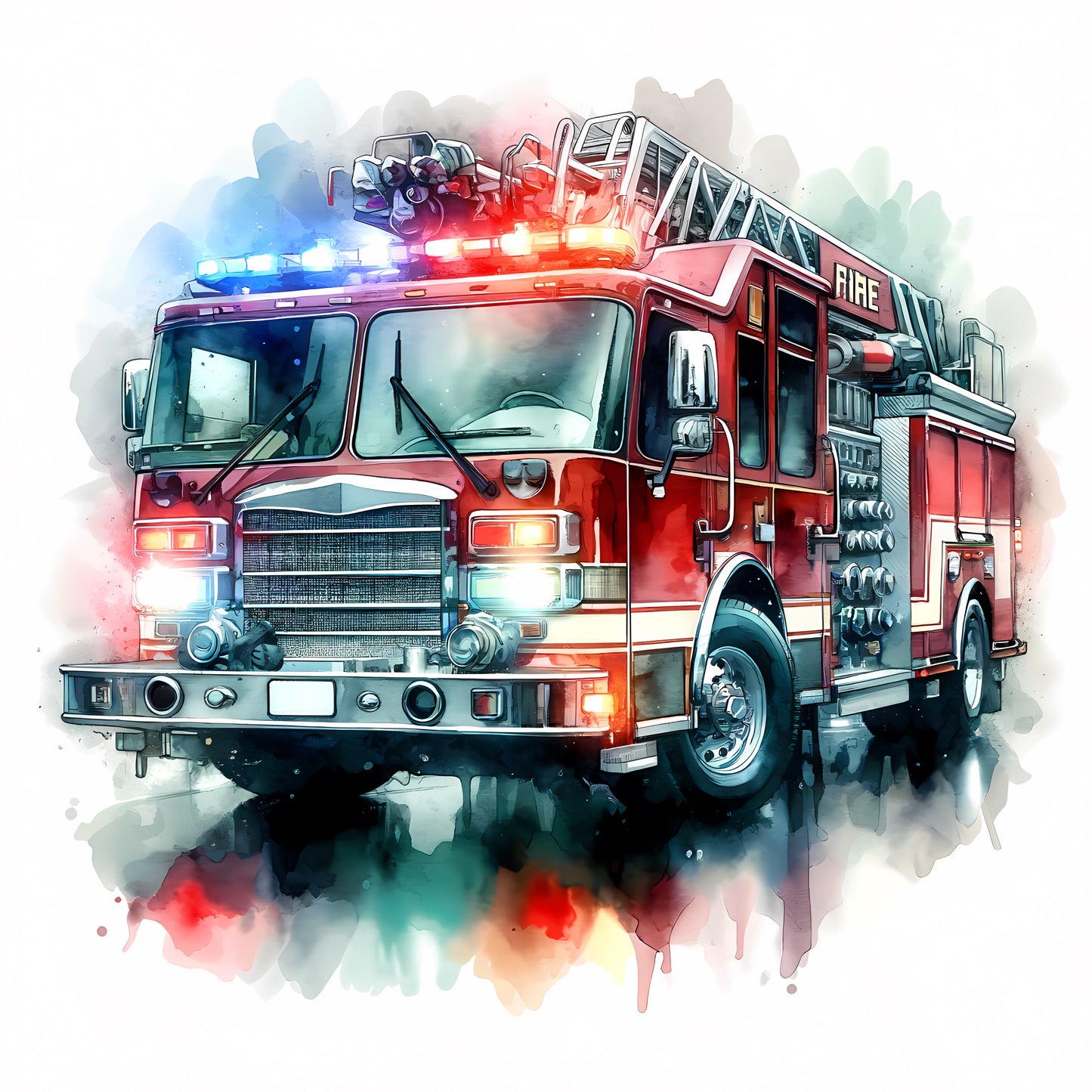 Feuerwehr, bunt, Jungs, Fahrzeuge #10