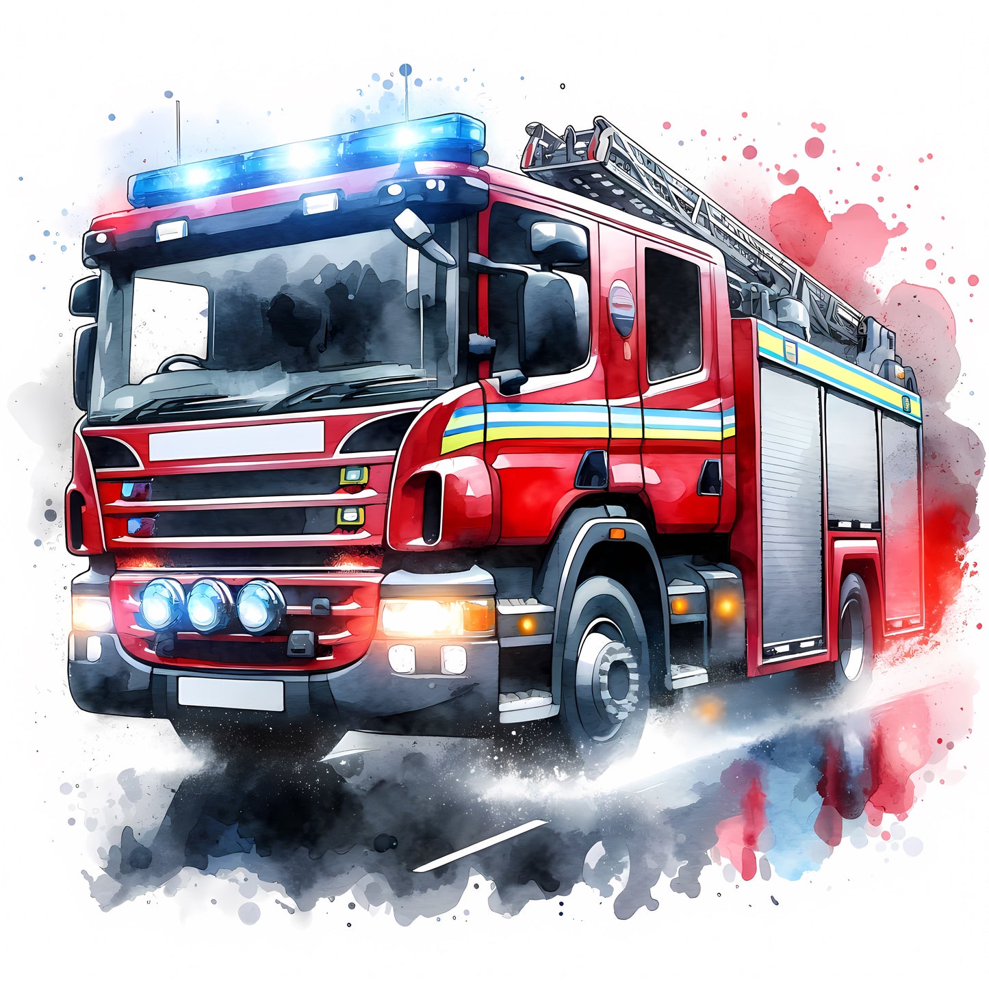 Feuerwehr, bunt, Jungs, Fahrzeuge #11