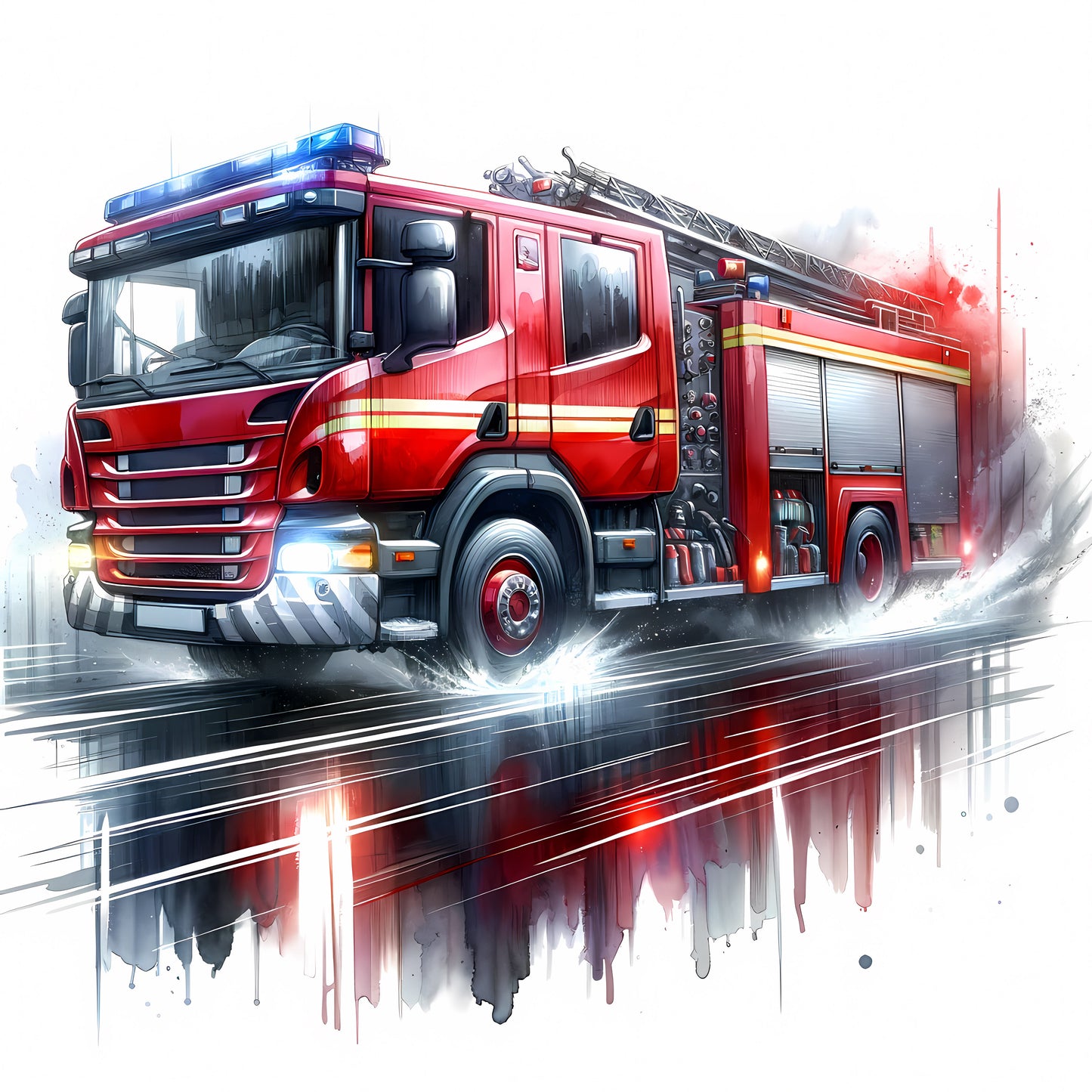 Feuerwehr, bunt, Jungs, Fahrzeuge #2