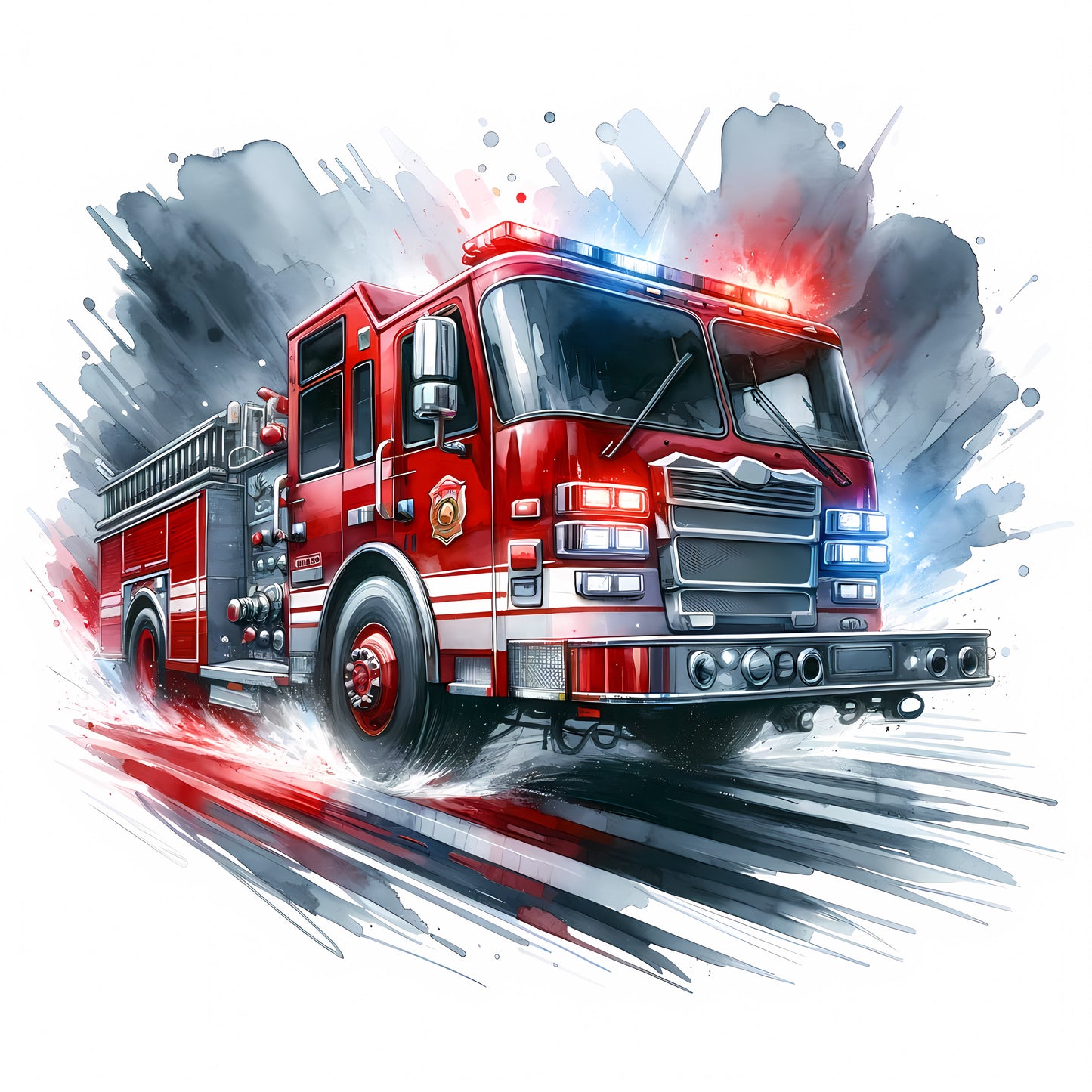 Feuerwehr, bunt, Jungs, Fahrzeuge #3