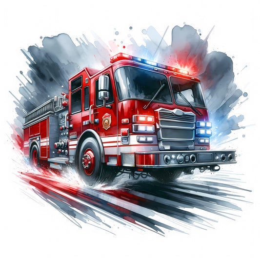 Feuerwehr, bunt, Jungs, Fahrzeuge #3