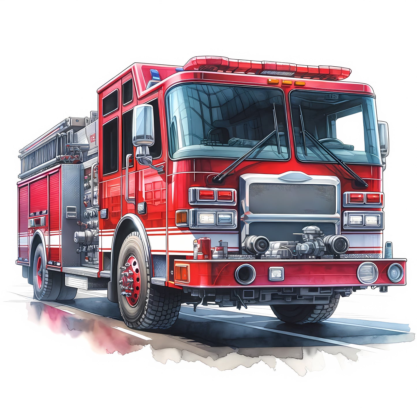 Feuerwehr, bunt, Jungs, Fahrzeuge #8