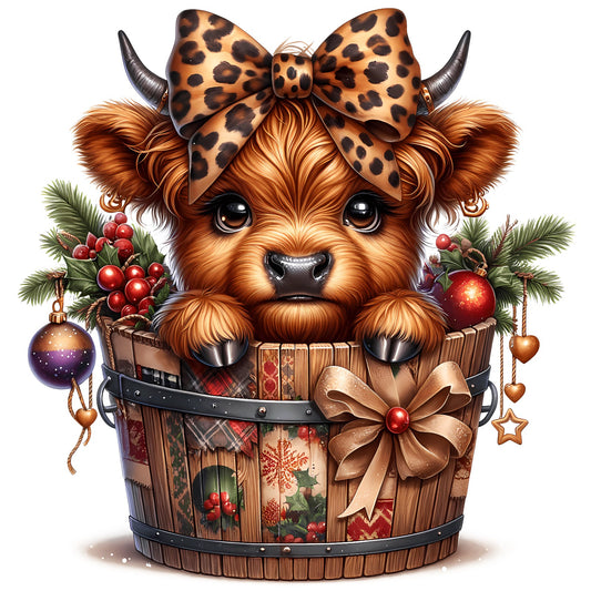 Weihnachtstiere Kuh#1