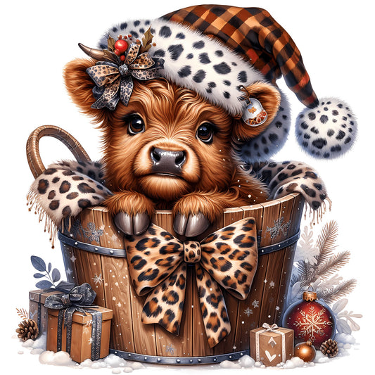 Weihnachtstiere Kuh#5