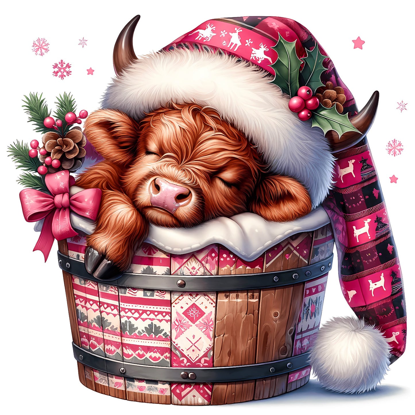 Weihnachtstiere Kuh#8