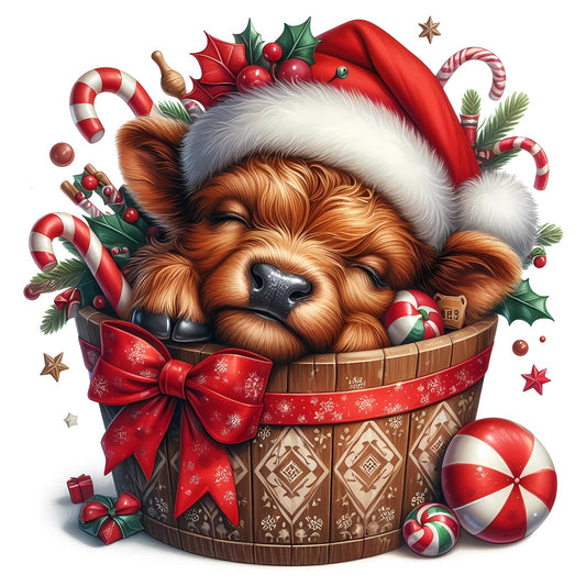 Weihnachtstiere Kuh#13