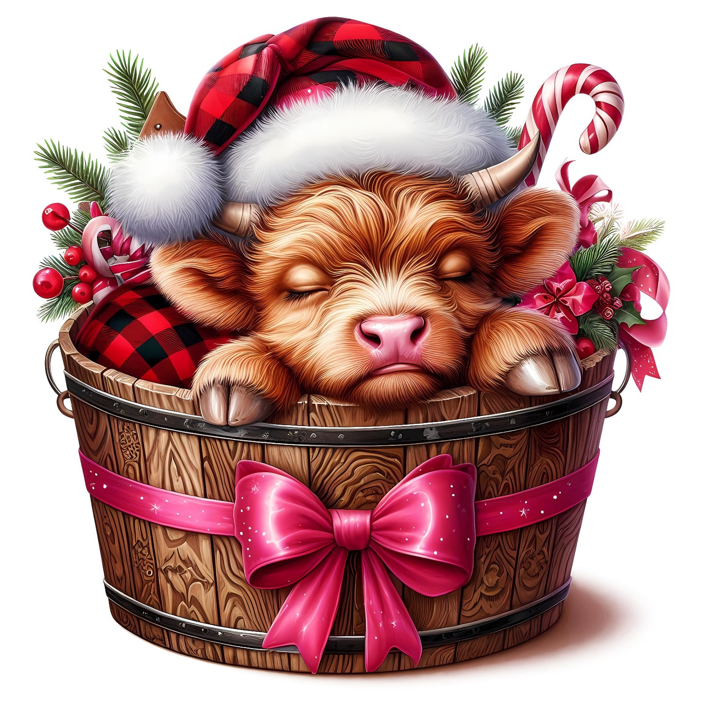 Weihnachtstiere Kuh#16