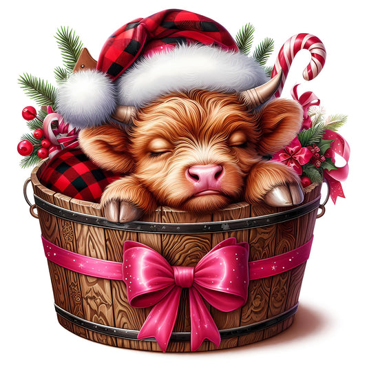 Weihnachtstiere Kuh#16