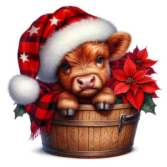 Weihnachtstiere Kuh#20