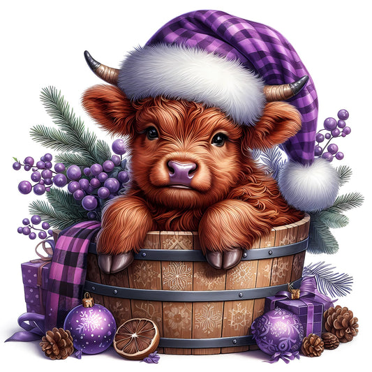 Weihnachtstiere Kuh#23