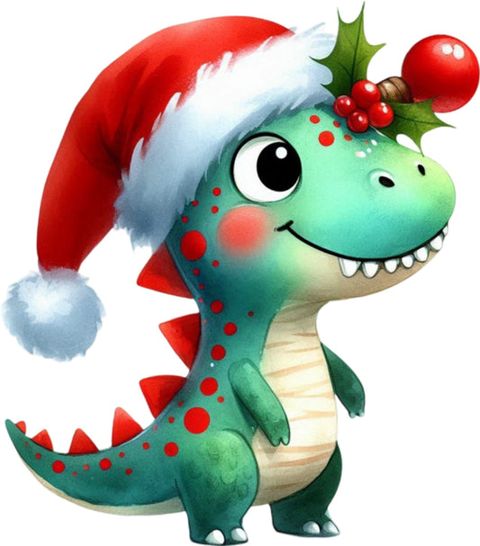 Weihnachtstiere Dino#5