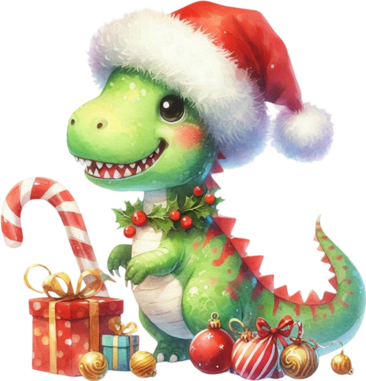 Weihnachtstiere Dino#11