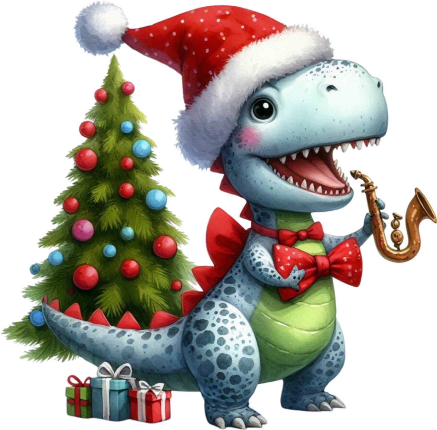 Weihnachtstiere Dino#15
