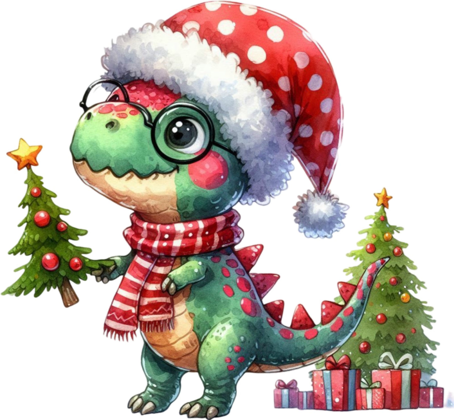 Weihnachtstiere Dino#16
