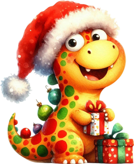 Weihnachtstiere Dino#18
