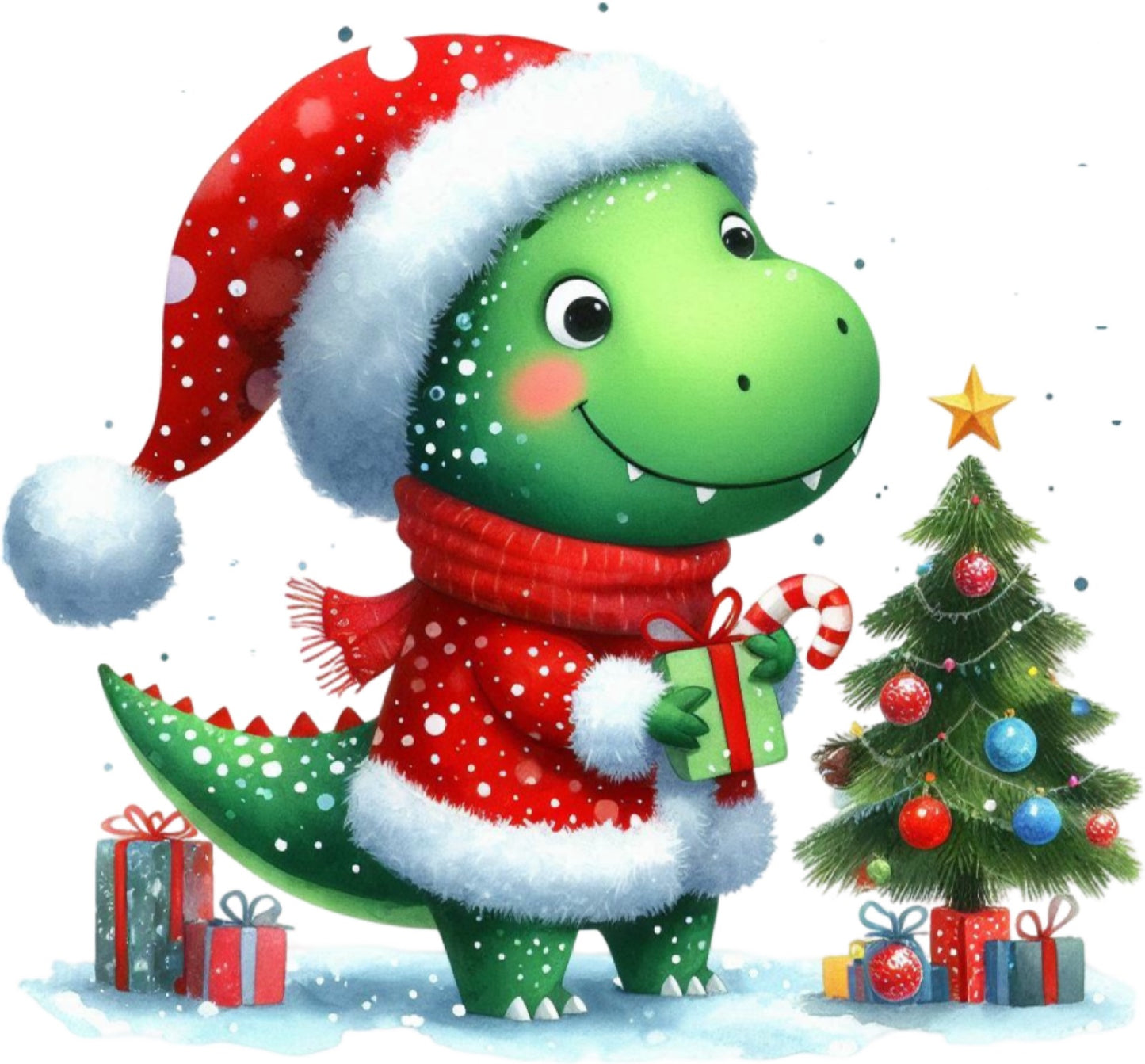Weihnachtstiere Dino#20