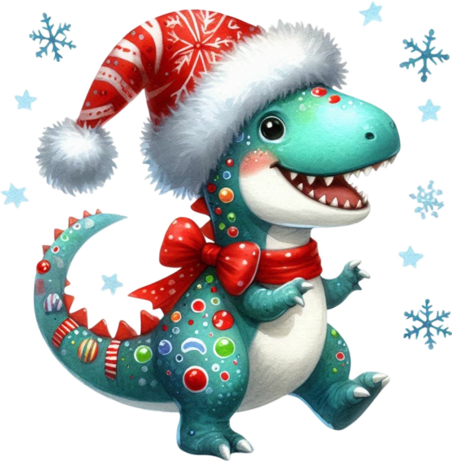Weihnachtstiere Dino#21