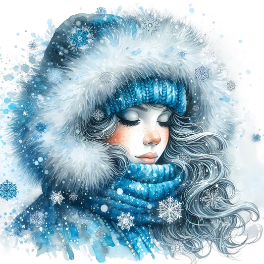 Wintermotive blau; Winter; Weihnachten #18