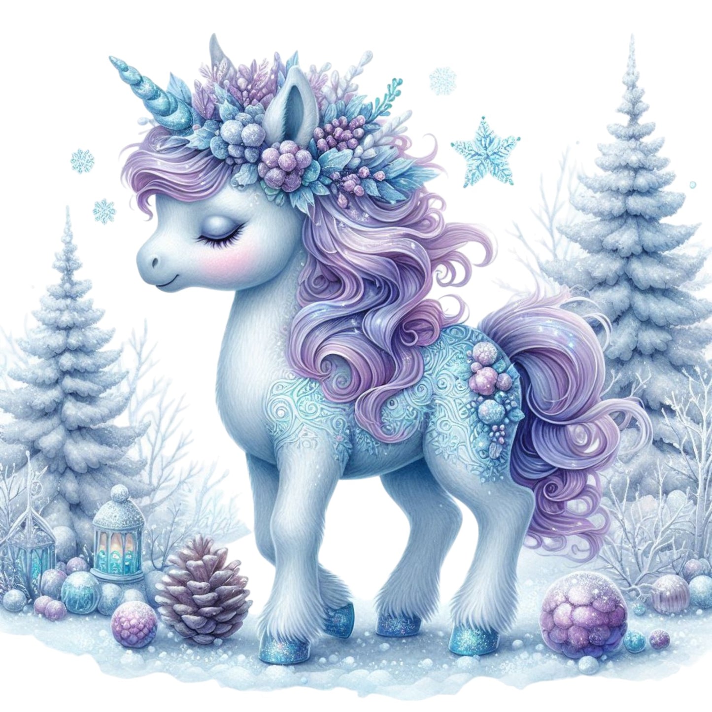 Wintereinhorn; Eis; Winter #3