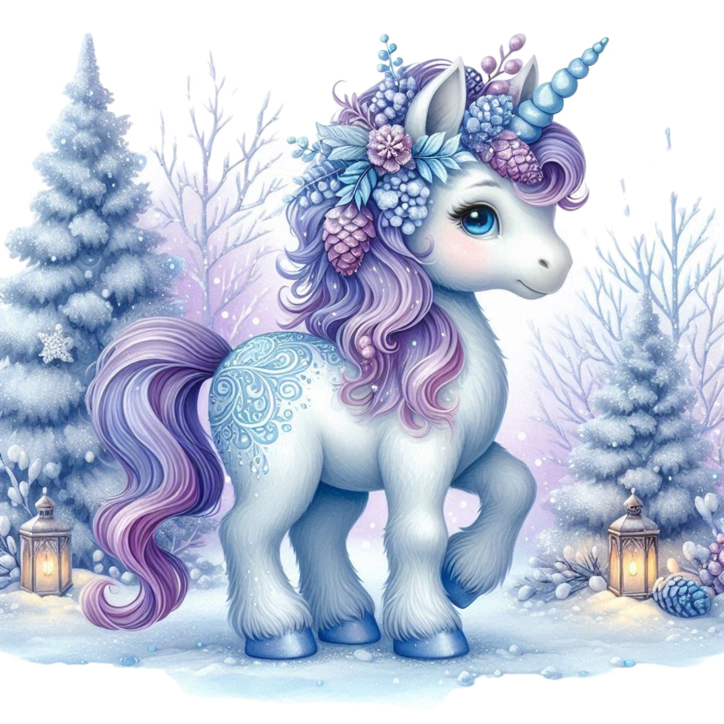 Wintereinhorn; Eis; Winter #5